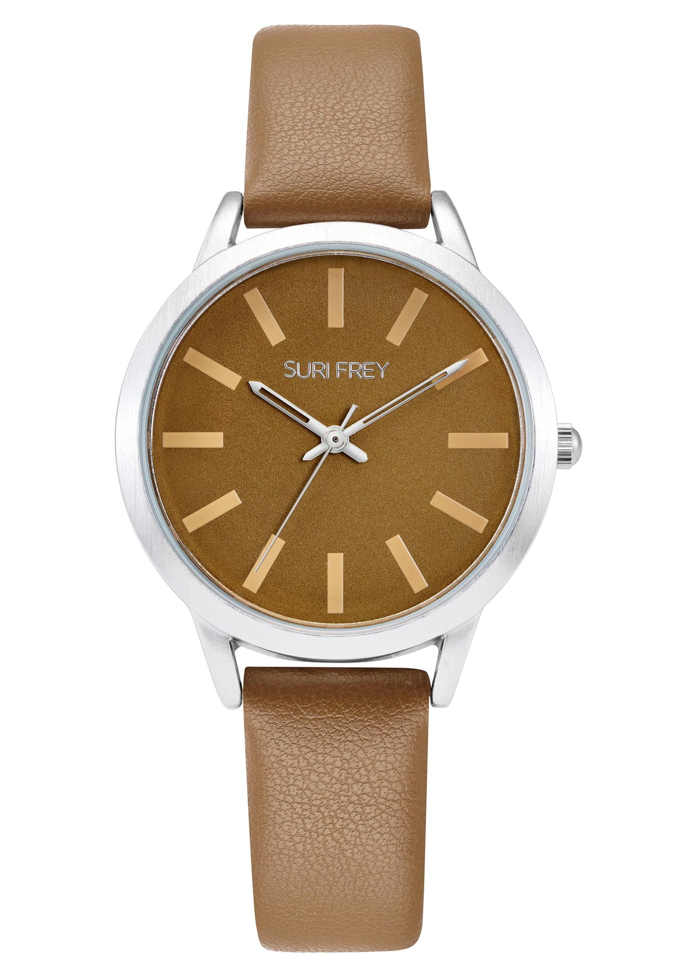 Suri Frey Analogt ur 'Lissy' i sølv: forside