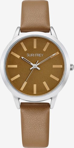 Suri Frey Analog Watch 'Lissy' in Silver: front