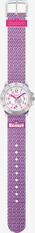 SCOUT Watch in Purple: front