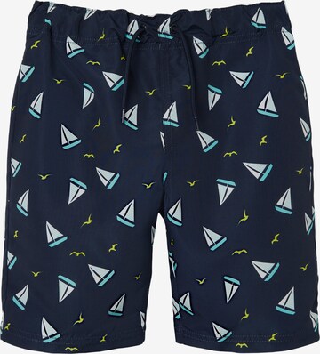 Shorts de bain 'Zorro' NAME IT en bleu : devant