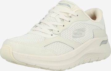 Baskets basses 'ARCH FIT 2.0' SKECHERS en blanc : devant