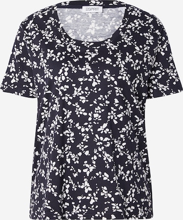 ESPRIT Shirt in Zwart: voorkant