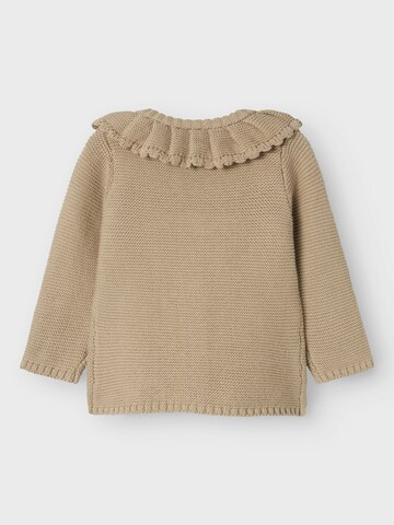 NAME IT Knit Cardigan 'LIANNE' in Beige