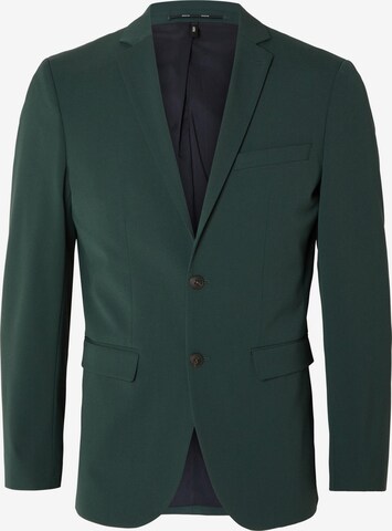 Veste de costume 'Liam' SELECTED HOMME en vert : devant