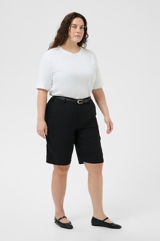 KAFFE CURVE Loosefit Broek 'KCjulia' in Zwart: voorkant