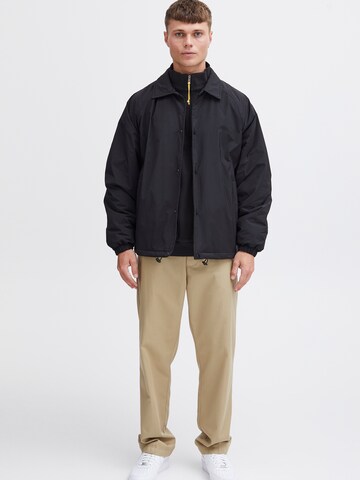 !Solid Between-Season Jacket 'Ion' in Black: front