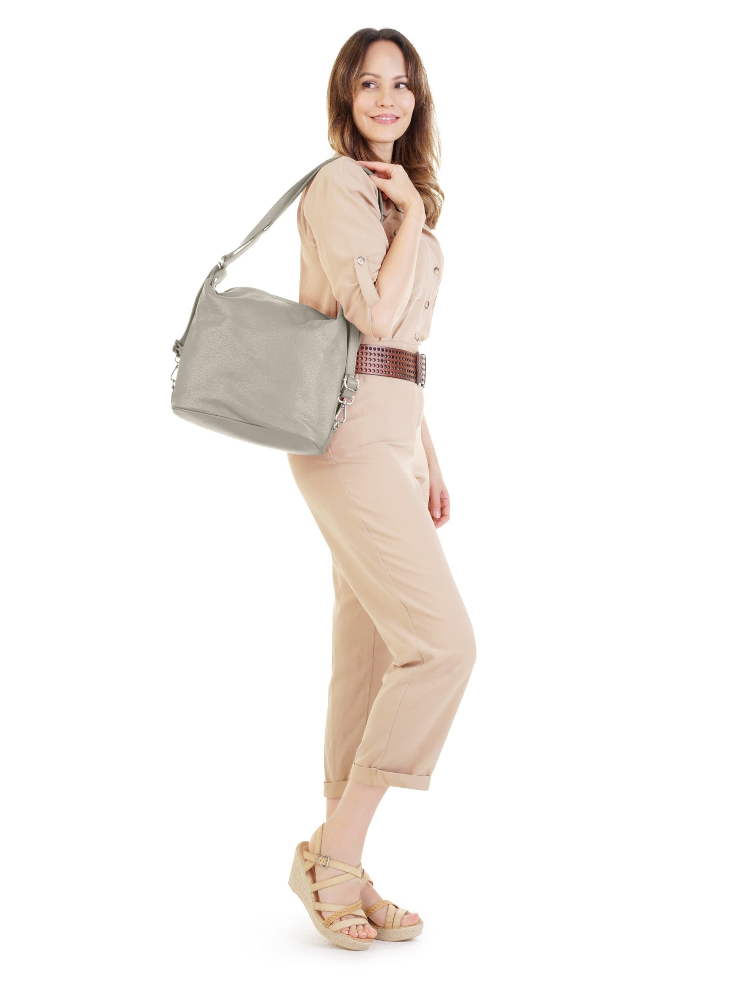Cabas Samantha Look en gris