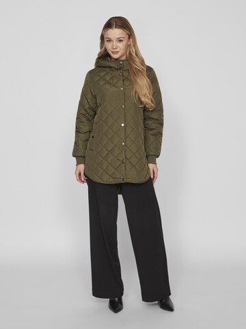 VILA Between-Seasons Coat in Green