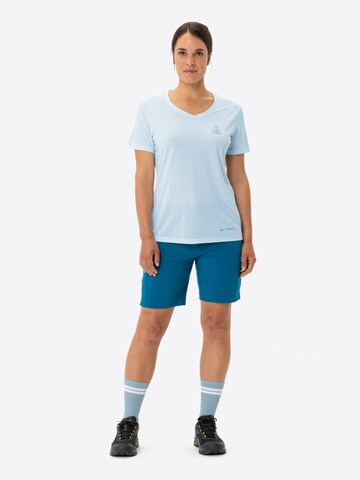 VAUDE Functioneel shirt 'Skomer III' in Blauw