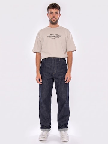 Carhartt WIP Baggy Jeans in Blauw: voorkant