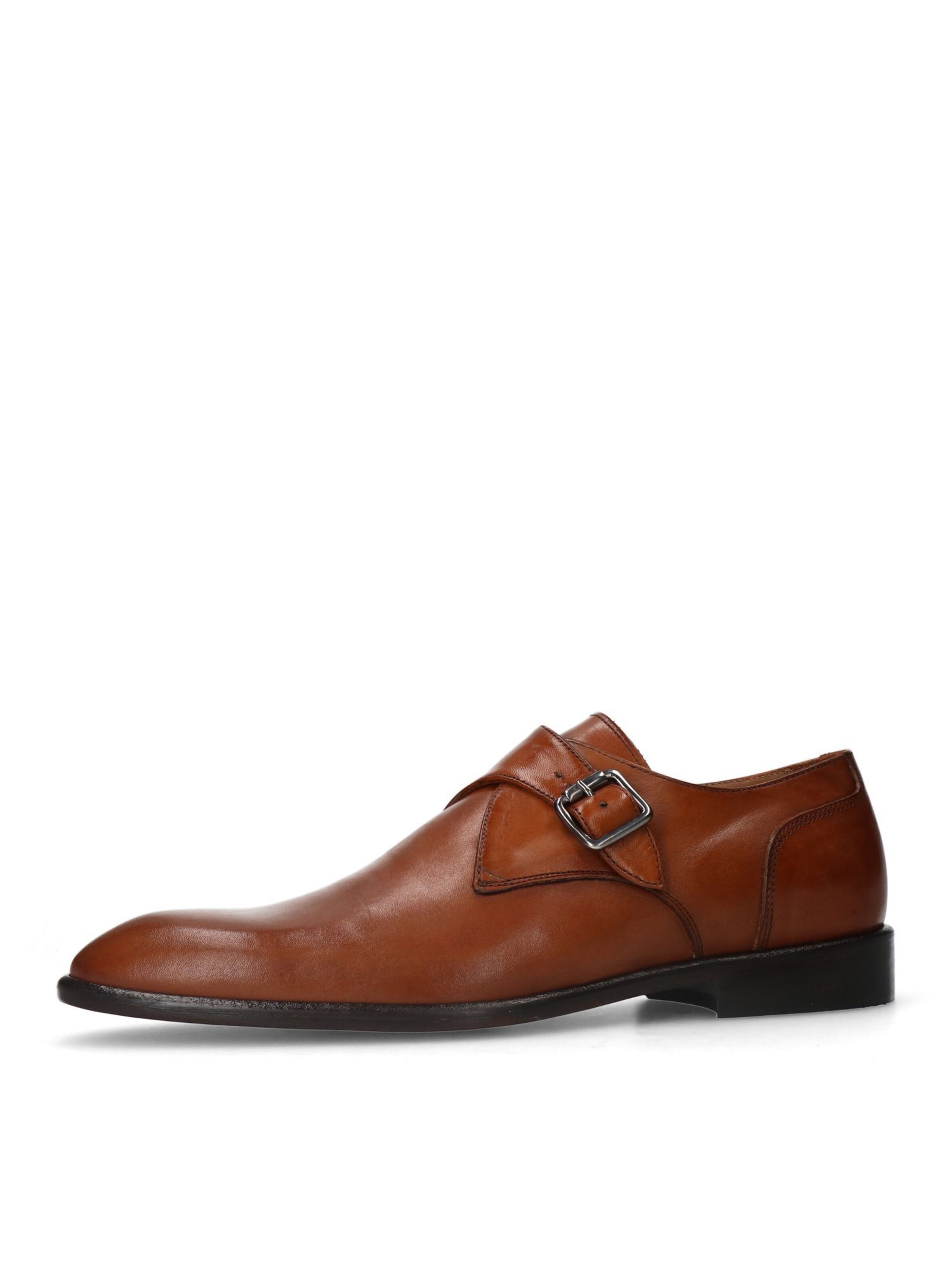 Mocassin MANFIELD en marron : devant