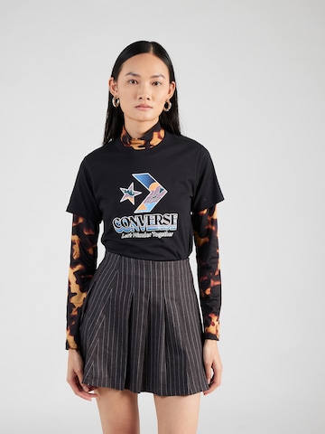 CONVERSE Shirt in Black: front