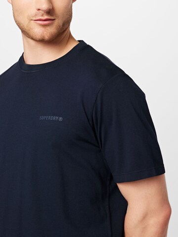 T-Shirt Superdry en bleu