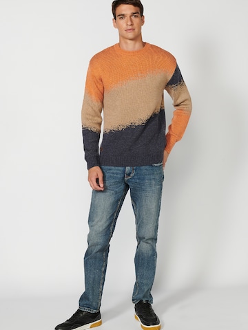 KOROSHI Pullover in Orange