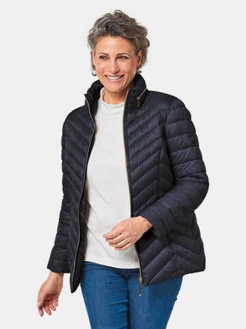 Goldner Between-Season Jacket in Blue: front