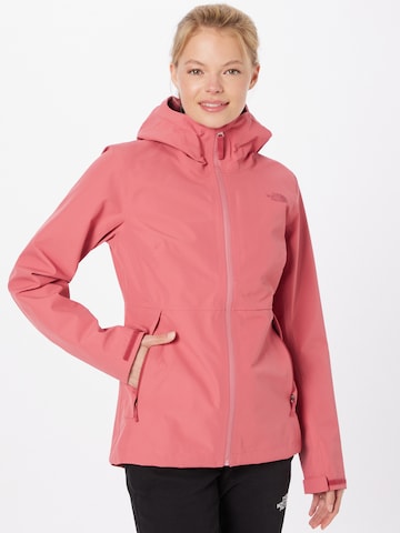 THE NORTH FACE Outdoorová bunda 'Dryzzle Futurelight' – pink: přední strana