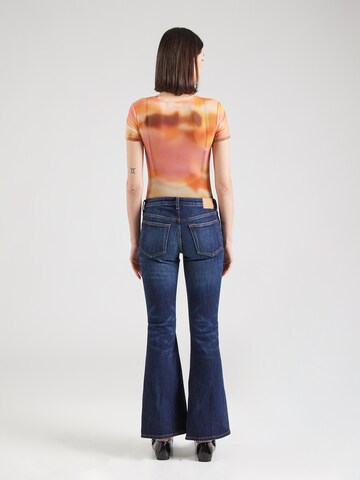WEEKDAY - Acampanado Vaquero 'Flame' en azul