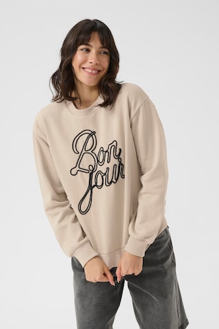 Kaffe Sweatshirt 'KABerta' i beige: forside