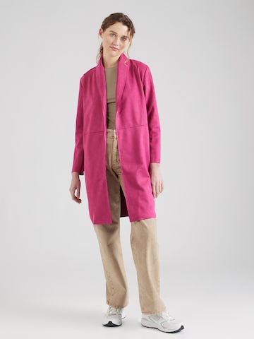 Manteau mi-saison 'PATH' Key Largo en rose : devant