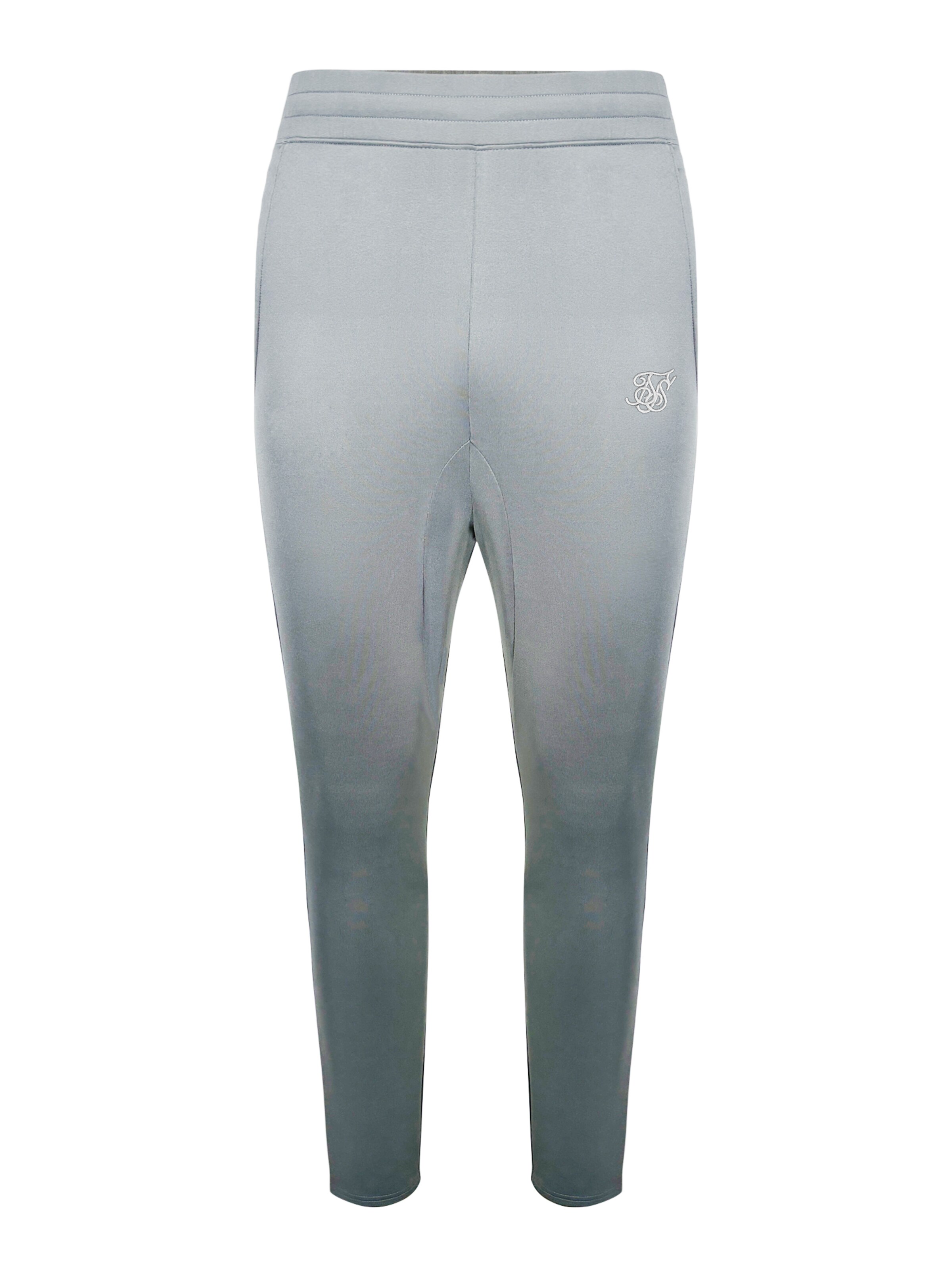 SikSilk Slim fit Sports trousers 'Essentials Poly' in Grey: front