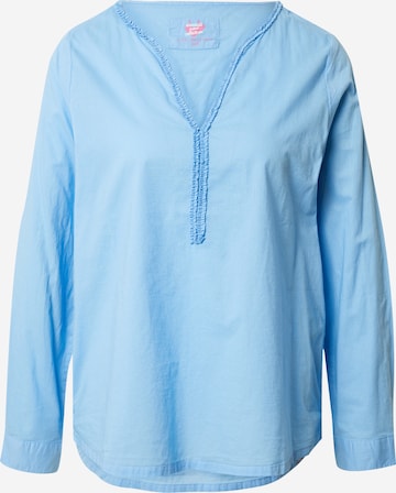 LIEBLINGSSTÜCK Blouse in Blauw: voorkant