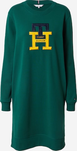 Abito in maglia di TOMMY HILFIGER in verde: frontale