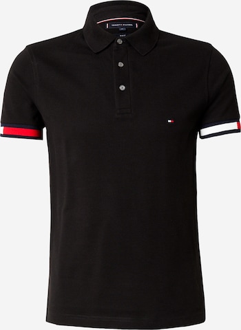 TOMMY HILFIGER Футболка в Черный: спереди