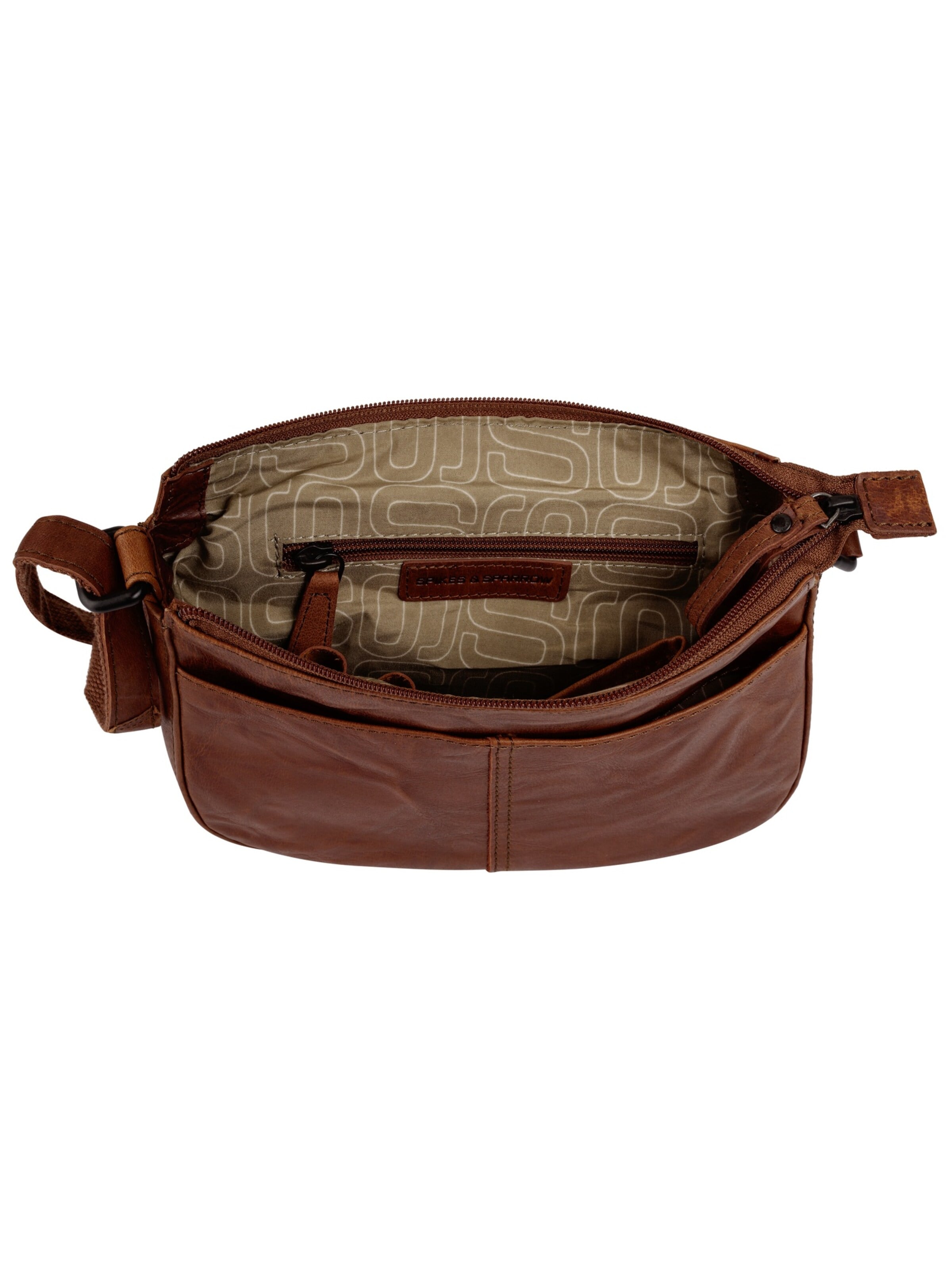 Spikes & Sparrow Crossbody Bag in Brown
