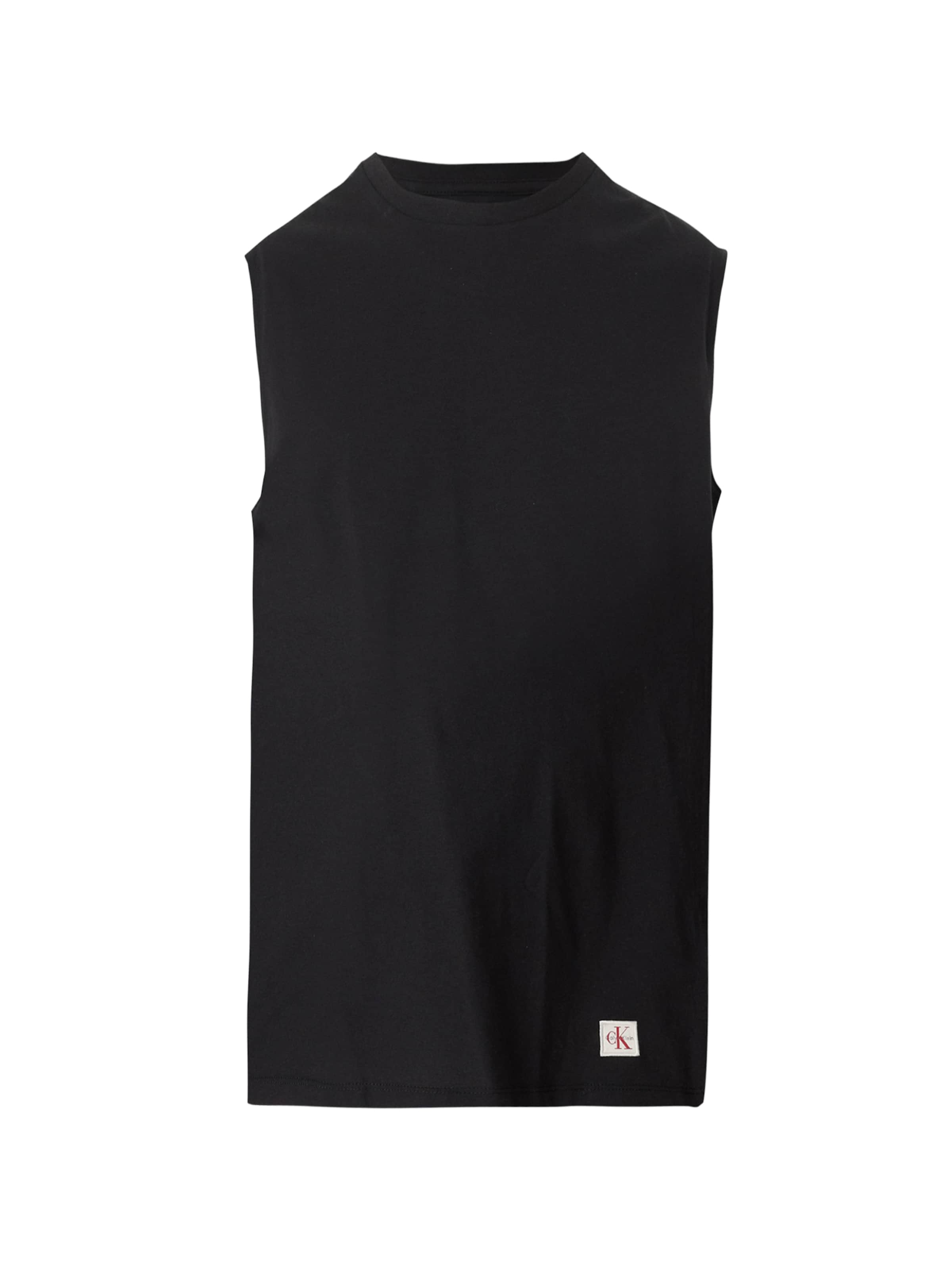 Calvin Klein Jeans Póló '30S' - fekete: elől