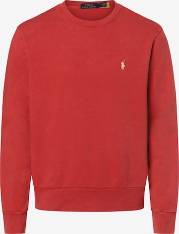 Polo Ralph Lauren Sweatshirt in Rot: predná strana