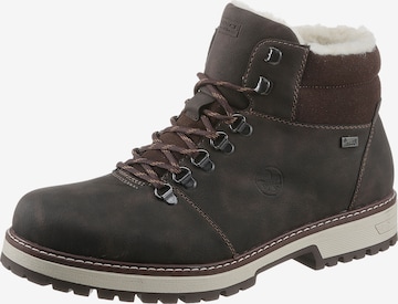 Rieker Veterboots in Bruin: voorkant