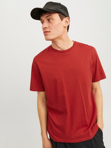 Coupe slim T-Shirt JACK & JONES en rouge