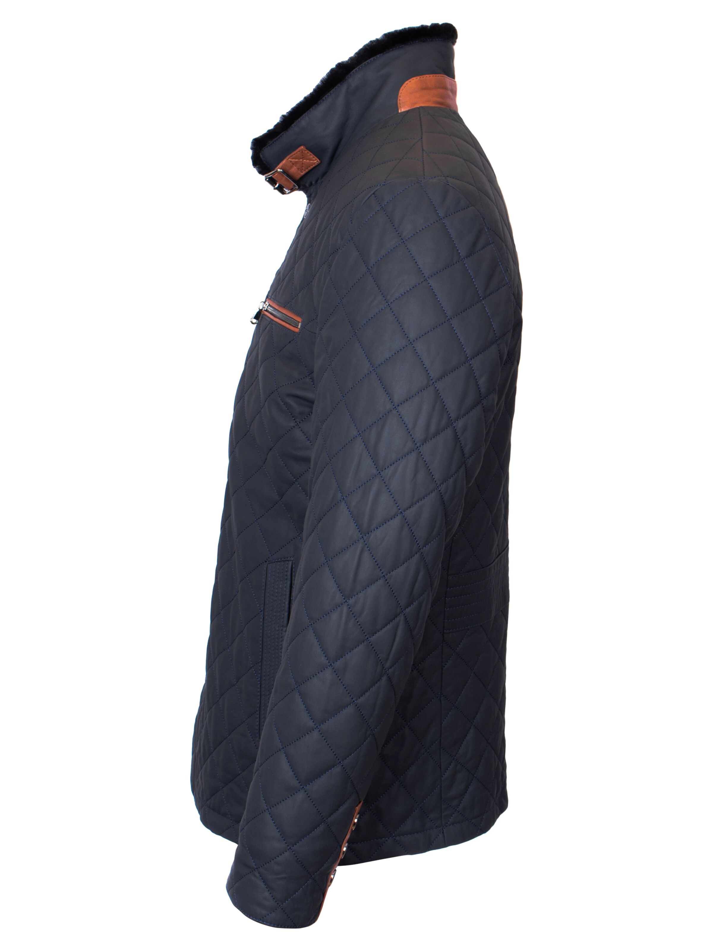 LOLUS Between-Season Jacket 'Leno' in Blue