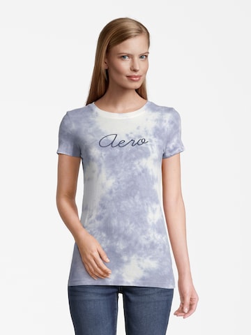 AÉROPOSTALE T-shirt i lila: framsida