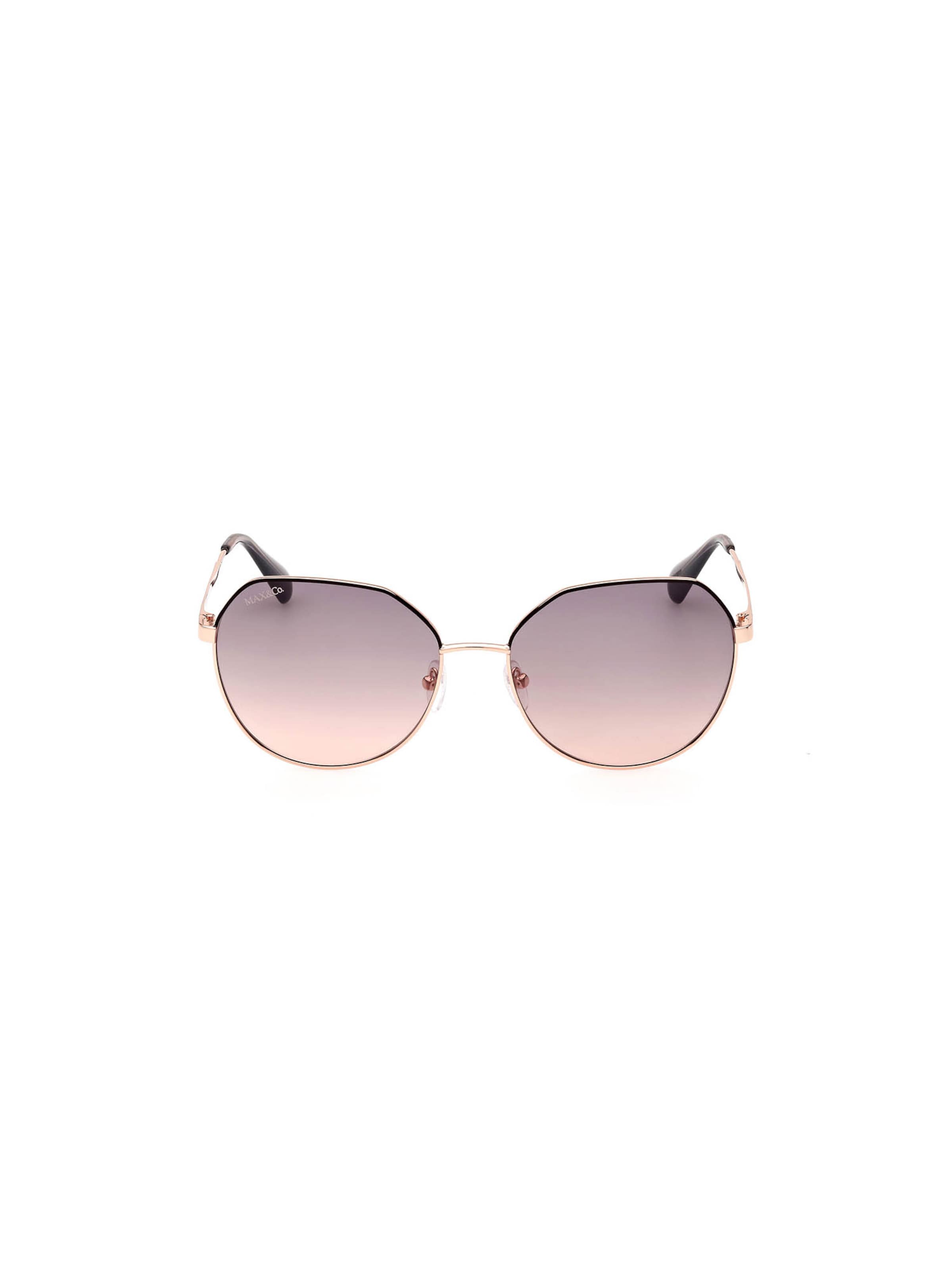 Lunettes de soleil MAX&Co. en or : devant