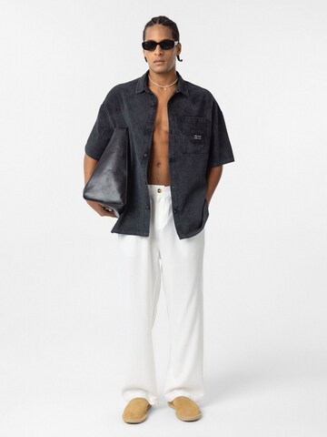 Dandalo Comfort fit Button Up Shirt in Black