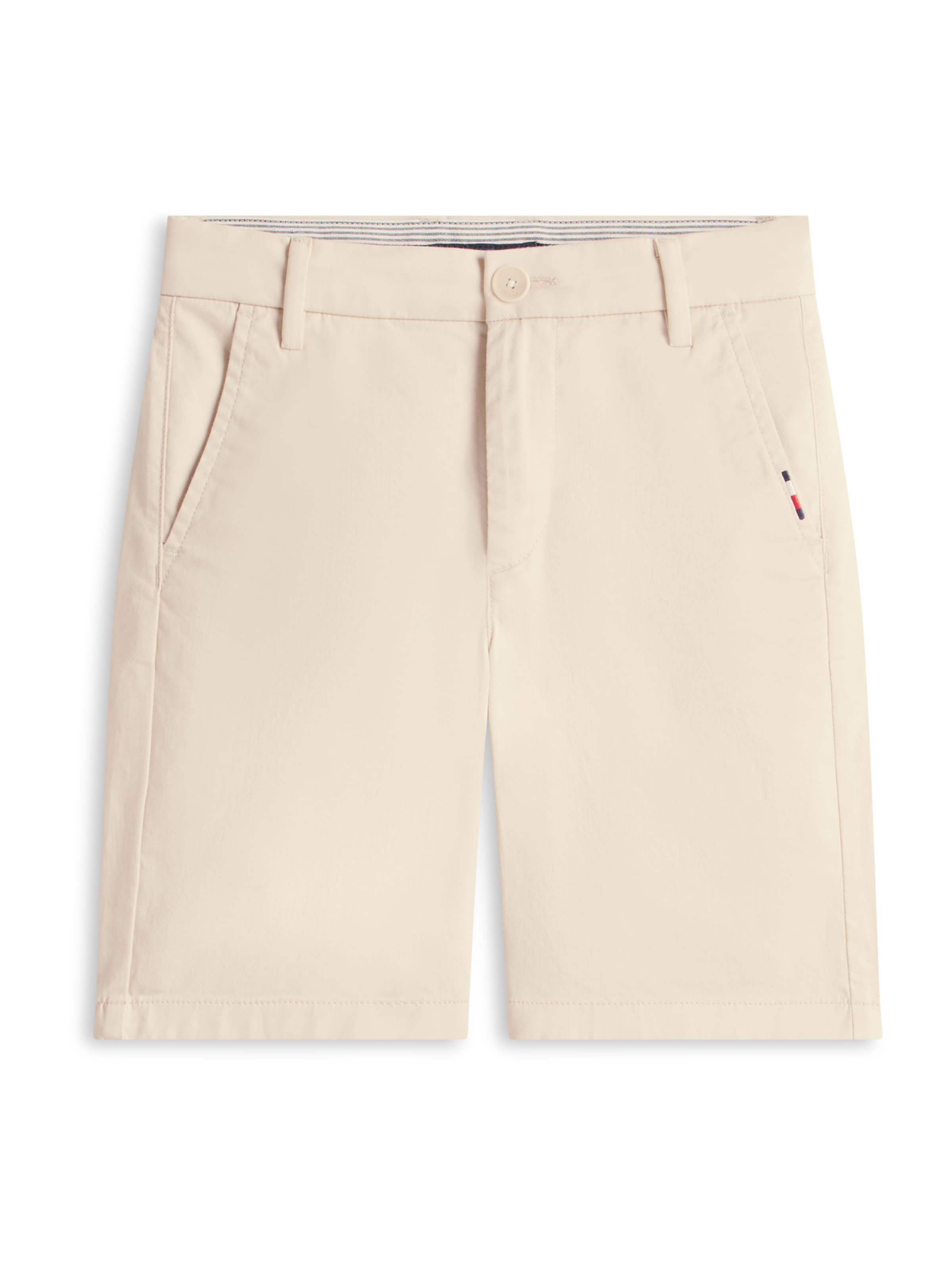 TOMMY HILFIGER Szabványos Nadrág - bézs: elől