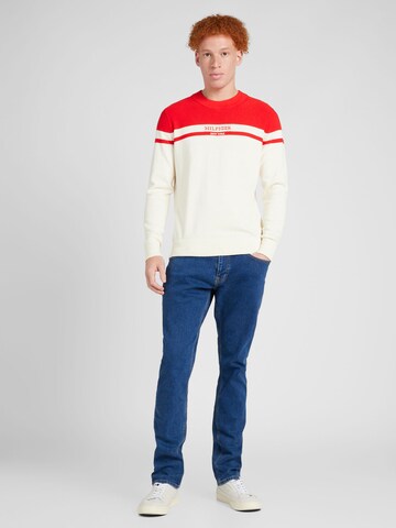 TOMMY HILFIGER Sweter w kolorze beżowy
