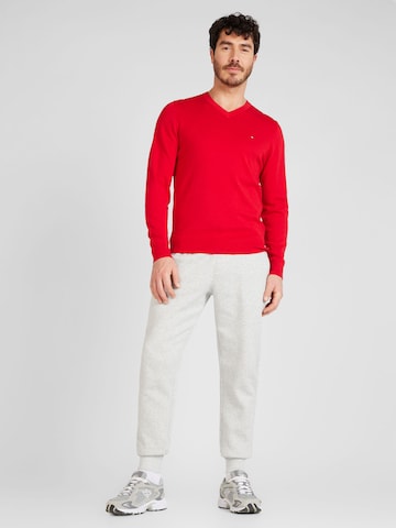 Tapered Pantaloni de la TOMMY HILFIGER pe gri