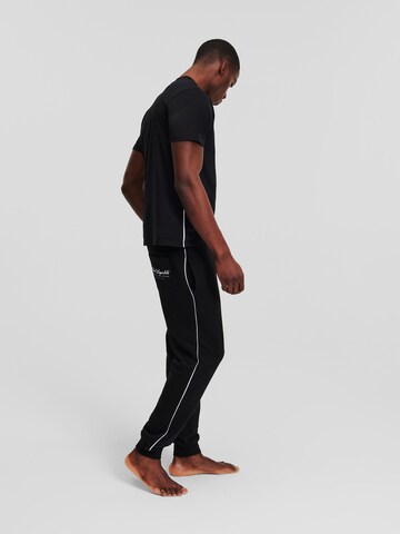 Karl Lagerfeld Конический (Tapered) Штаны 'Hotel' в Черный