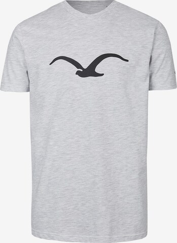 Cleptomanicx T-Shirt 'Mowe' in Grau: predná strana