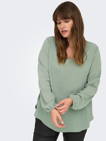 ONLY Carmakoma Blouse 'CARVICA' in Green