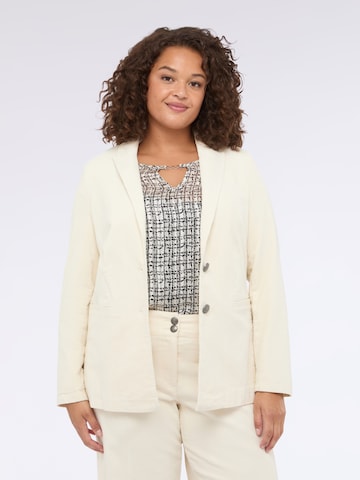 Blazer di Fiorella Rubino in bianco: frontale