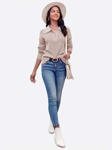 Imily Bela Pulover | rjava barva