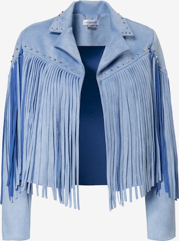 Giacca di mezza stagione di Influencer in blu: frontale