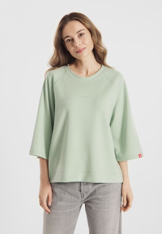 Frieda & Freddies NY Sweatshirt 'Frieda' in Green: front