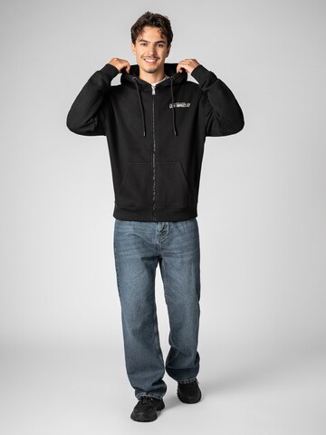 Sublevel Sweatjacke in Schwarz