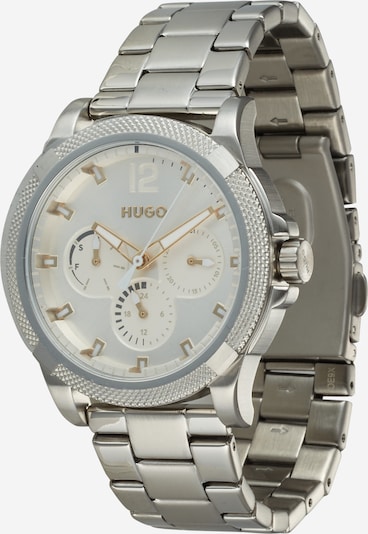 HUGO Red Analoog horloge in de kleur Zilver, Productweergave