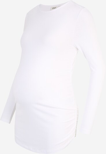 Only Maternity T-shirt 'BONNI' en blanc, Vue avec produit