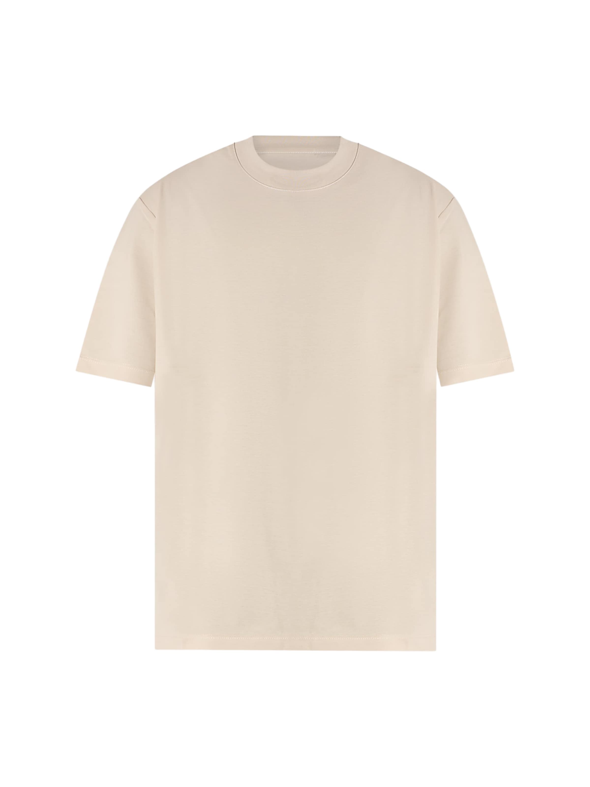 T-Shirt Yes London en beige : devant